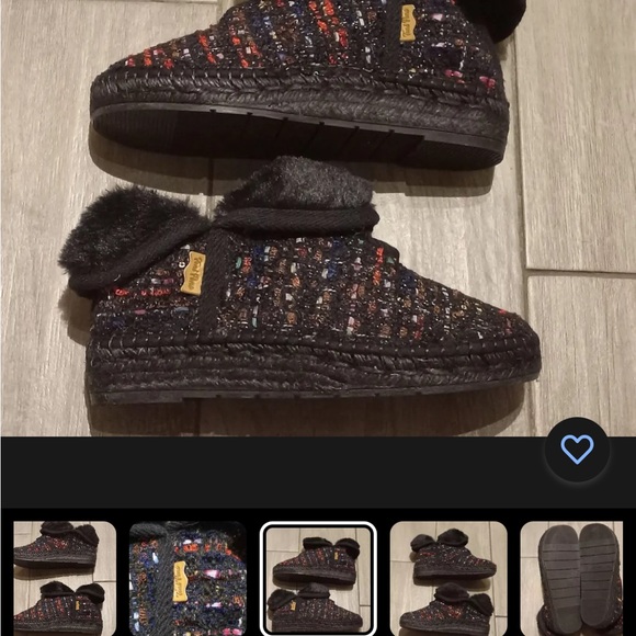 Toni Pons Origins Wool Fur slippers. - Picture 2 of 4